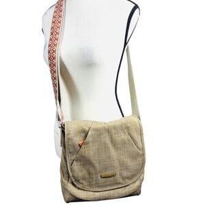 KEEN Brooklyn II Medium Size Crossbody Messenger Bag Brown Pockets Slip Pkts